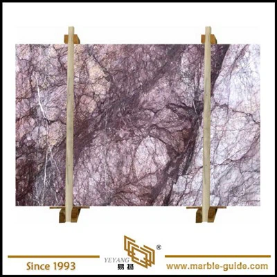 Purple Lilac Bookmatch Marble Slabs