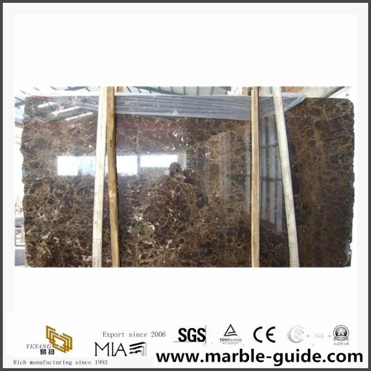 Kiina ruskea marmorilevyjä seinälaattoon hankkeisiin kuuma myynti