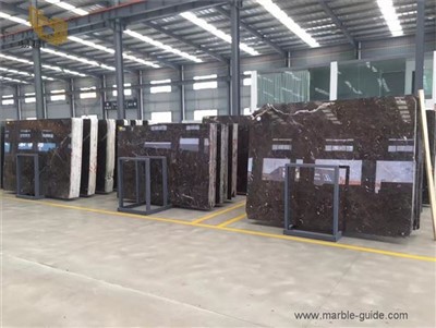 Kiina Dark Emperador Brown Marmor -taso